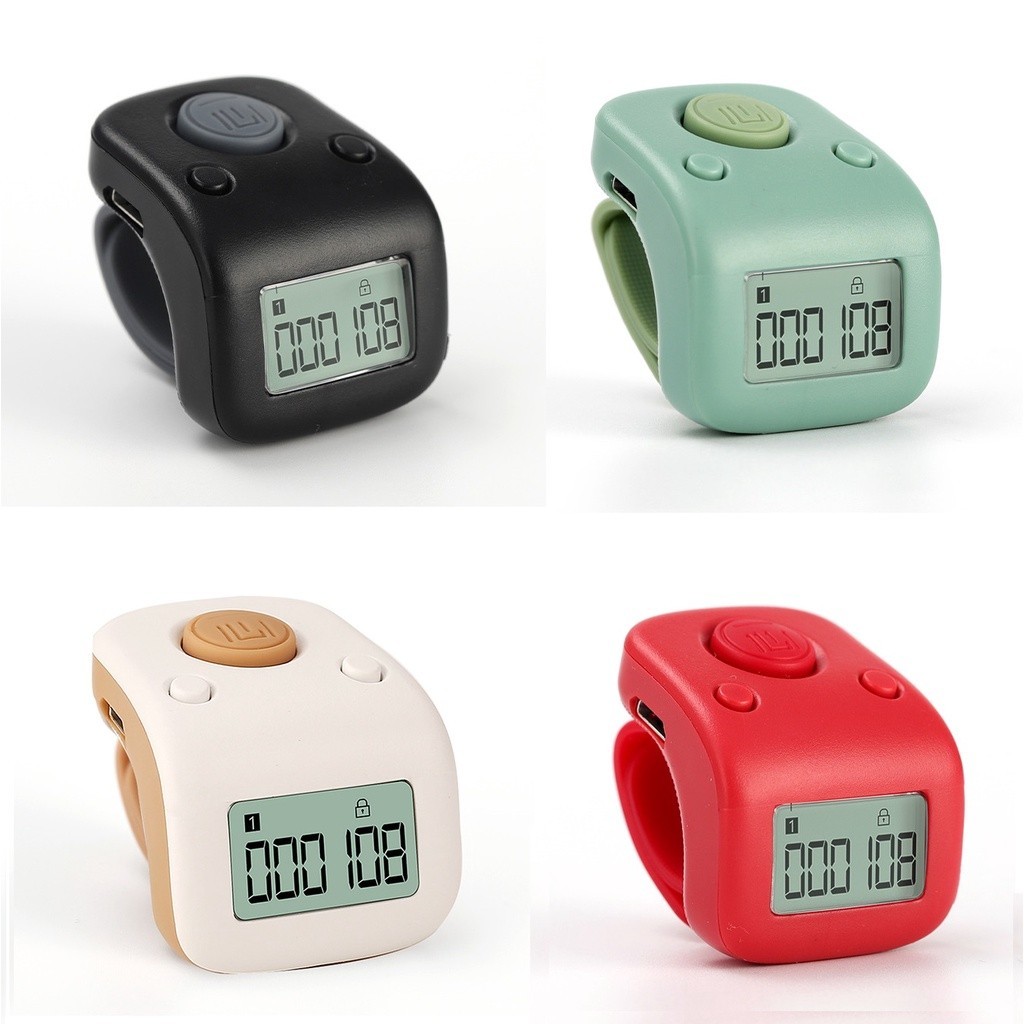 

[PROMO MURAH] Tasbih Digital Rechargeable Generasi Terbaru Tally Counter Hold Silent Finger Sholat Olahraga Hadiah