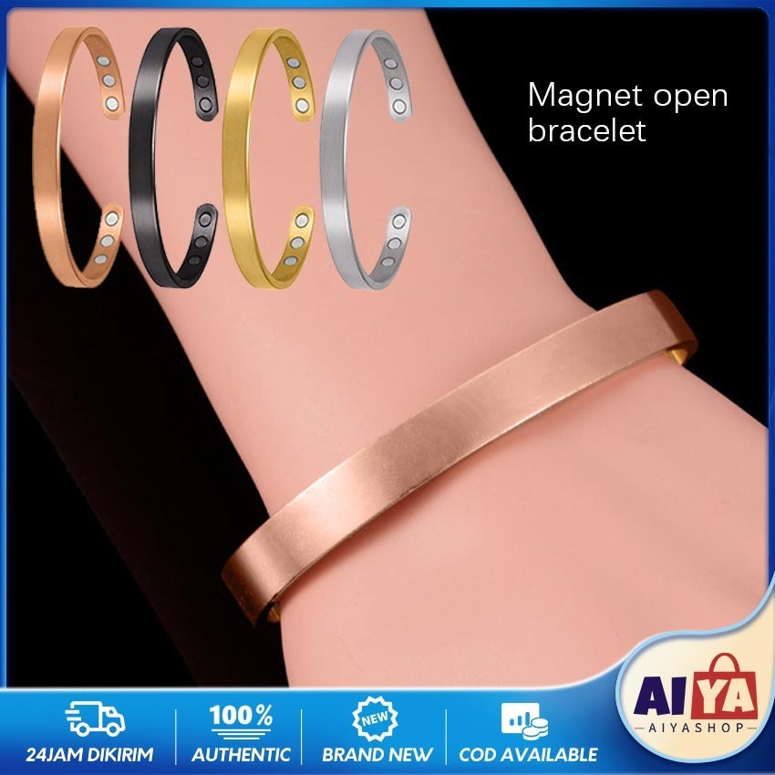Gelang Tembaga Gelang Kesehatan Terapi Sakit Arthritis / Gelang Kesehatan Bio Magnetik Magnet Bracel