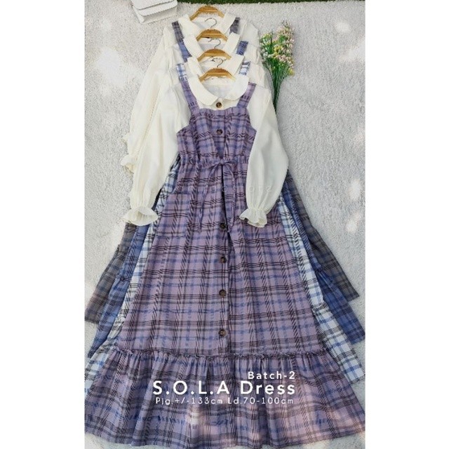 SOLA Dress Gamis Kotak by STUD Hijabstore