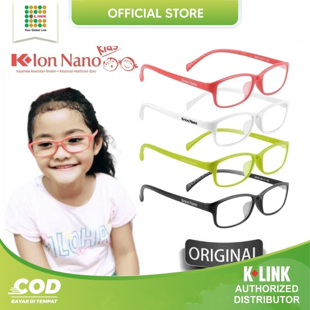 ASLI K LINK K-ION NANO KIDS ORIGINAL KACAMATA TERAPI KESEHATAN ANAK