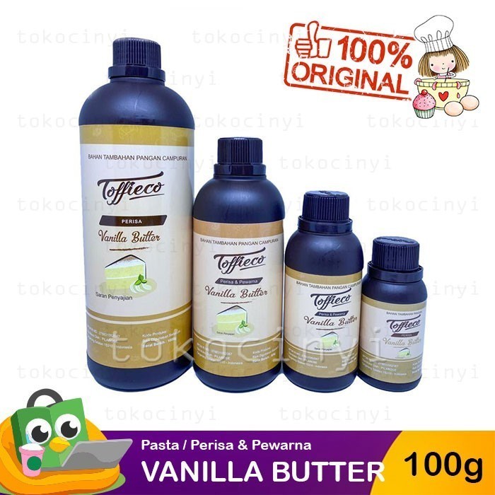 

Toffieco Pasta Perisa & Pewarna - Vanilla Butter 100 gr