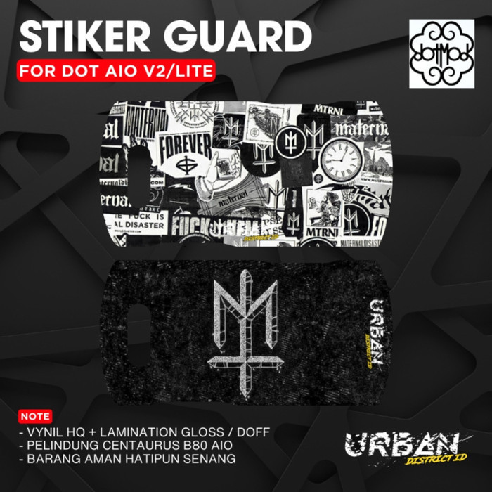 Stiker Pelindung Bawah Dot AiO v2 - 1 by Ultimate Customitation