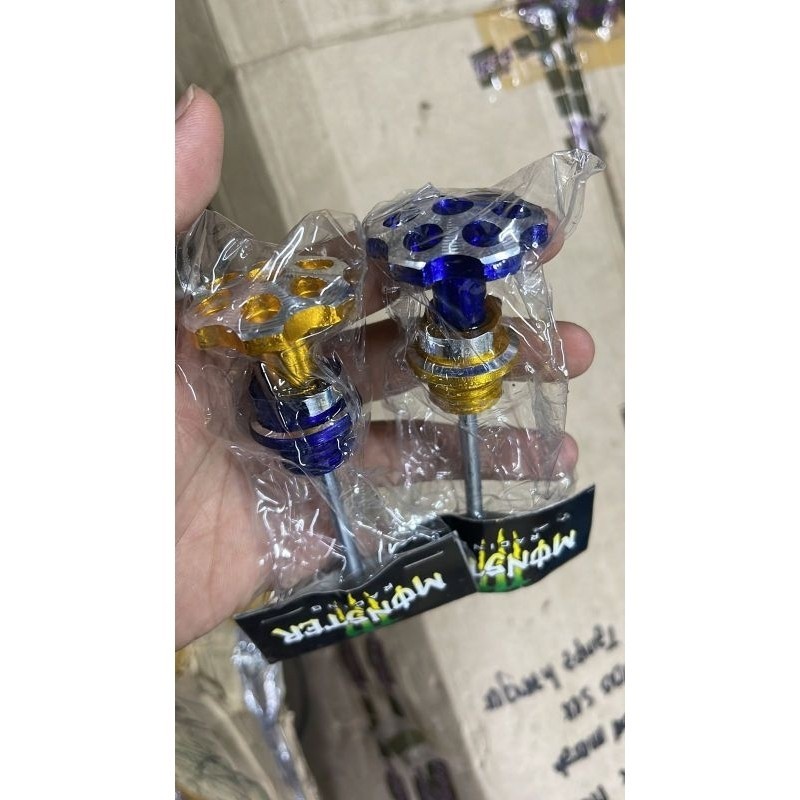 [ FURMOTOR ] TUTUP OLI JARUM TWO TONE MODEL KEMBANG UNTUK MOTOR H DAN Y 2 TONE 2TONE TWOTONE UNIVERS