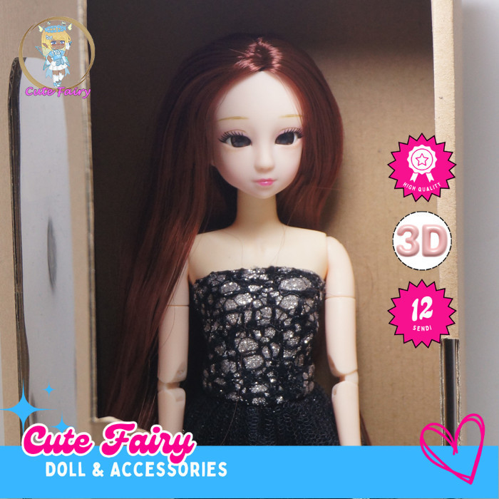 Boneka bjd 30cm original BJD Doll gift box paket kado boneka Pivotal doll 30cm