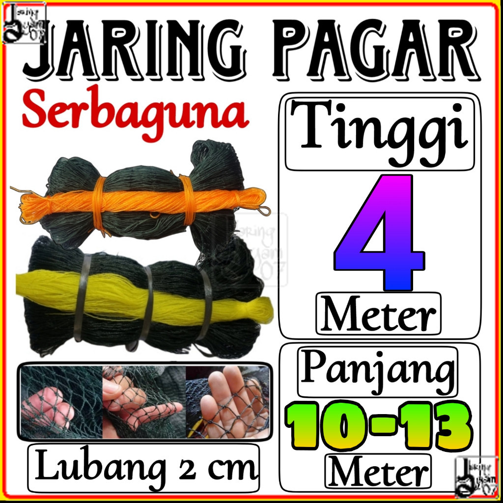 Jaring Ayam Lubang 2 cm Lebar 4 Meter / Jaring Pagar Ayam / Jaring Kandang Ayam