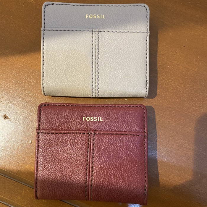 Terlaris ✨ -Fossil wallet tara multifunction Logan RFID tab Clutch cora clutch - Tara grey