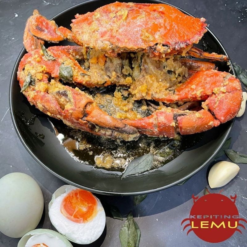 

kepiting Telur Asin