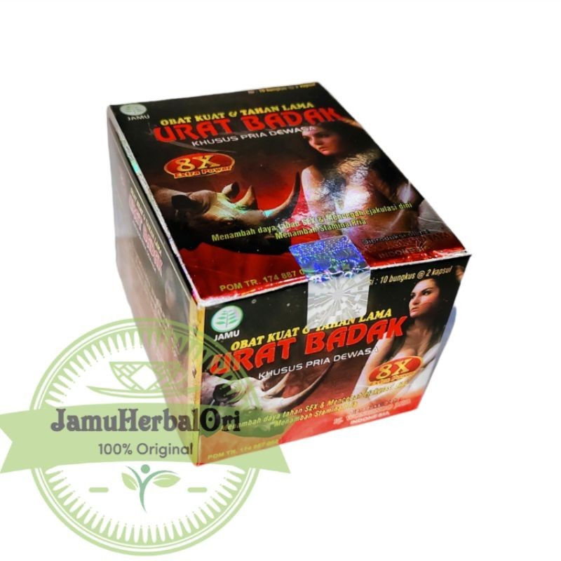 

Urat badak Original kapsul stamina pria