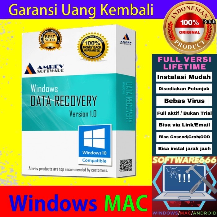 Software Recovery Data: Amrev Data Recovery 4 [WIN] - SOFTWARE - APLIKASI - PC