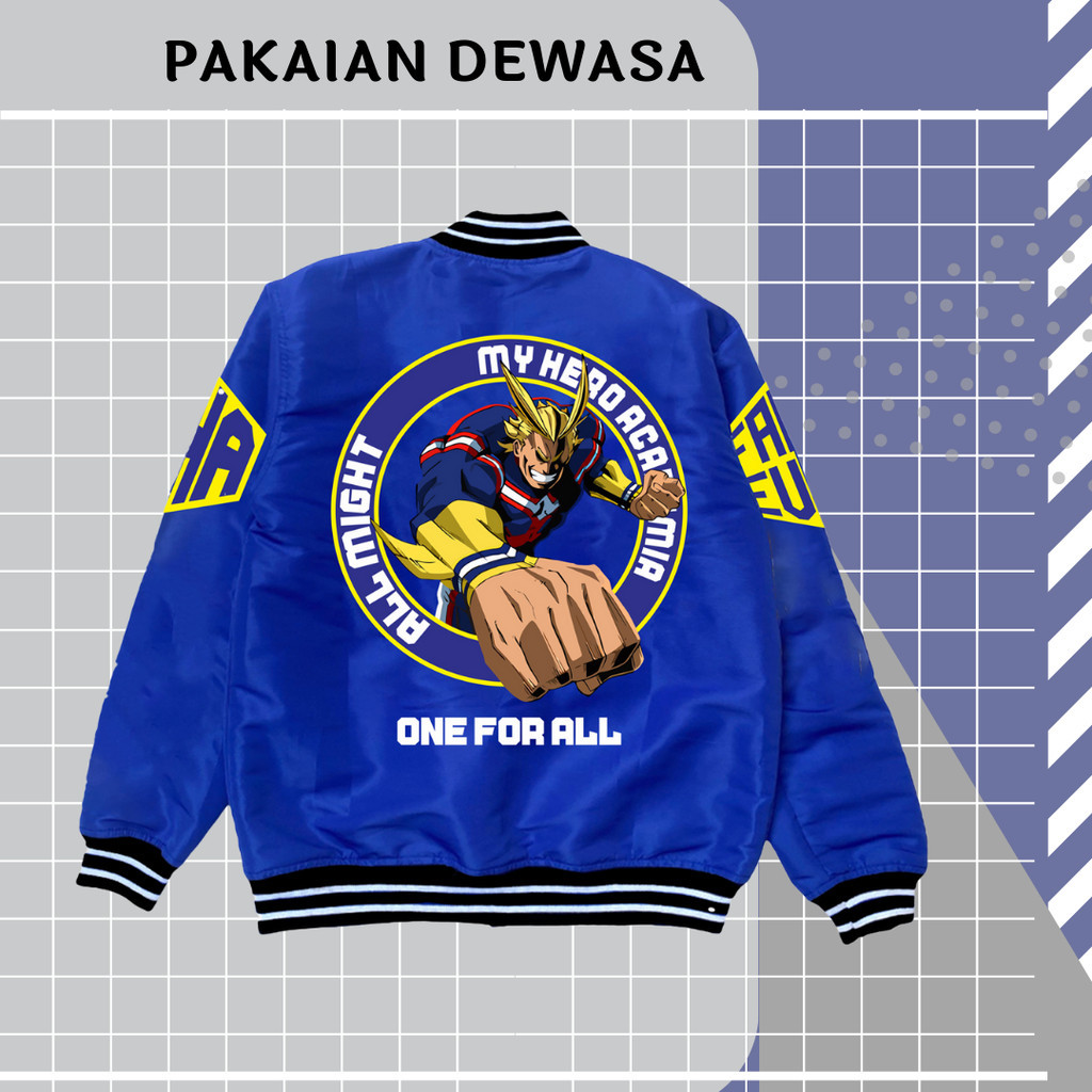 JAKET VARSITY EVOS MY HERO ACADEMIA "PLUS ULTRA" COACH TERBARU TAHUN 2024 RRQ ONIC EVOS ALTEREGO ECH