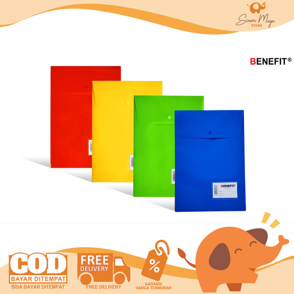 

Benefit Map Kancing File MF-5511 Map Potrait File Folder Dokumen Plastik Ukuran Folio