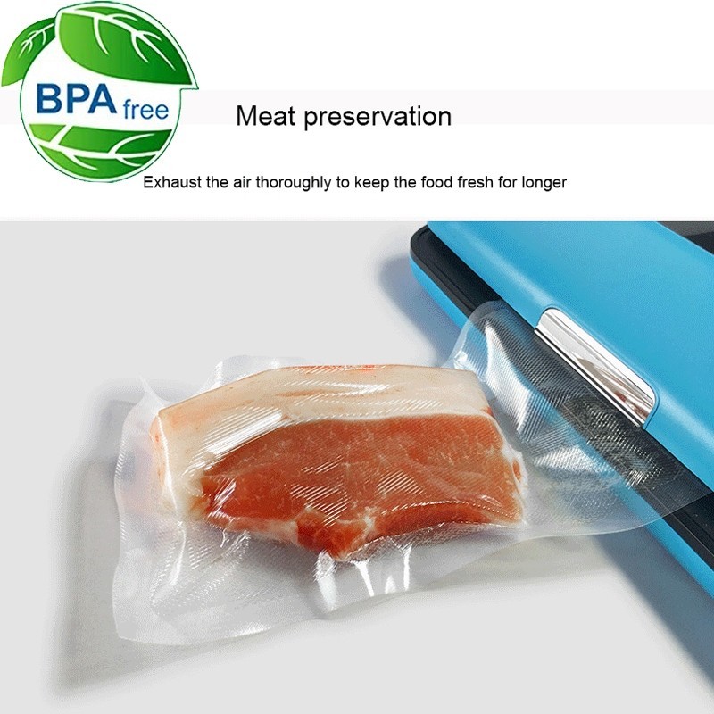 {25 x 500cm} Kantong Plastik Vacuum Sealer Storage Bag BPA Free 1 Roll - kantong plastik vacum vakum