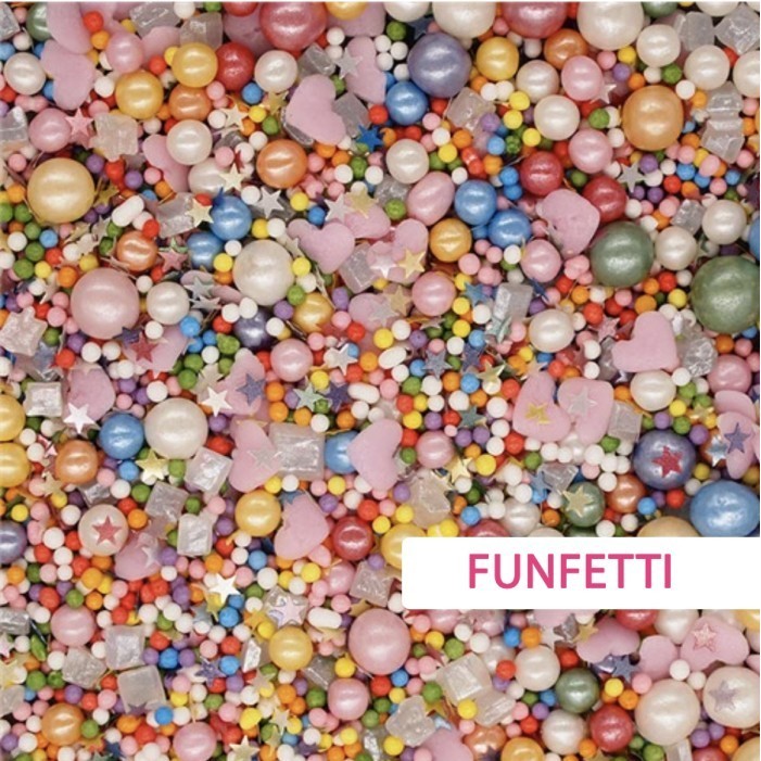 

Tfren99 Funfetti Sprinkles / Hiasan kue - 50g