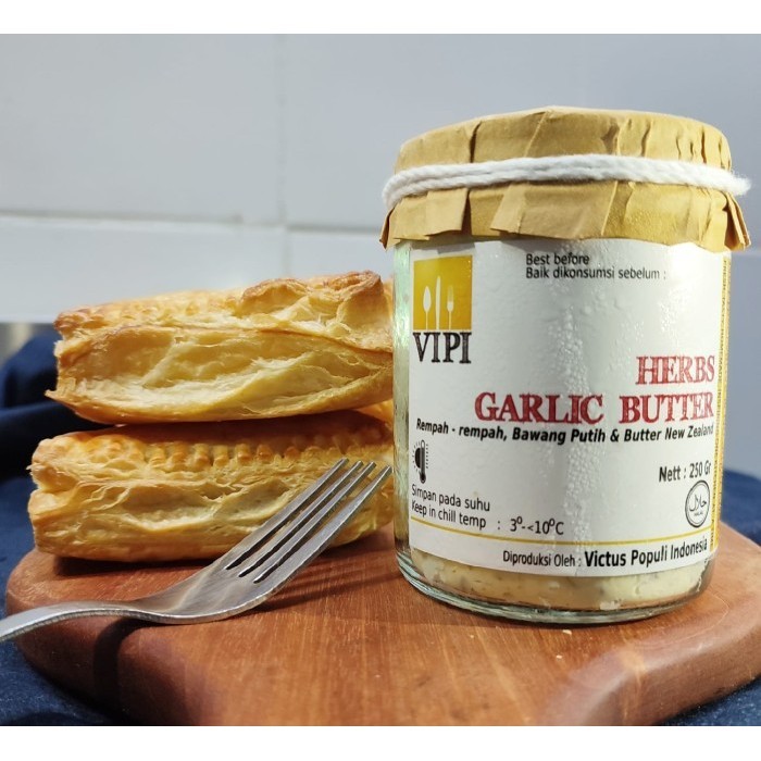 

Original HERBS GARLIC BUTTER @250 Gr. ( New Zealand Butter ) k1