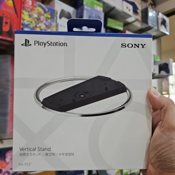 NEW- PS5 Slim Disc / Digital Version Vertical Stand  - Sony Jepang OEM