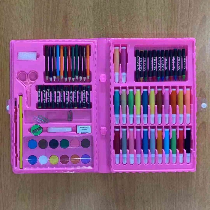 

✨LARIS✨ -Crayon Anak Pensil Warna Alat Lukis Set Crayon Set 86 PCS