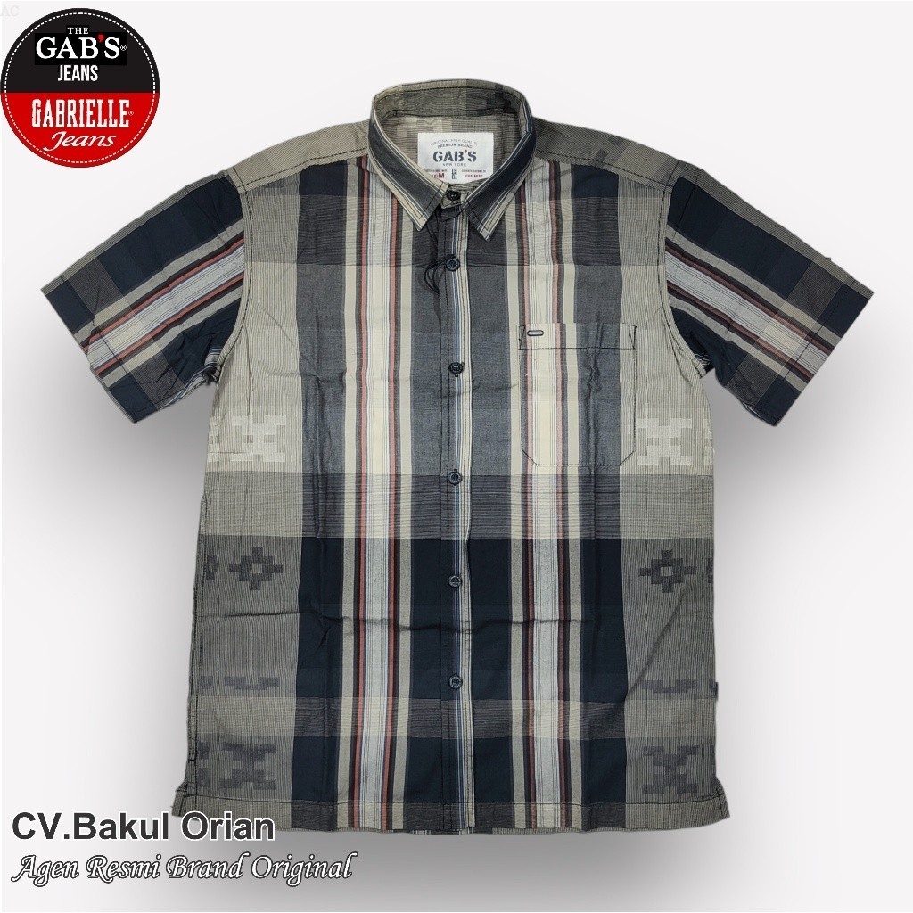 GABRIELLE Kemeja Pria Baju Cowok Gab's Gabrielle GBL Original - GA02388