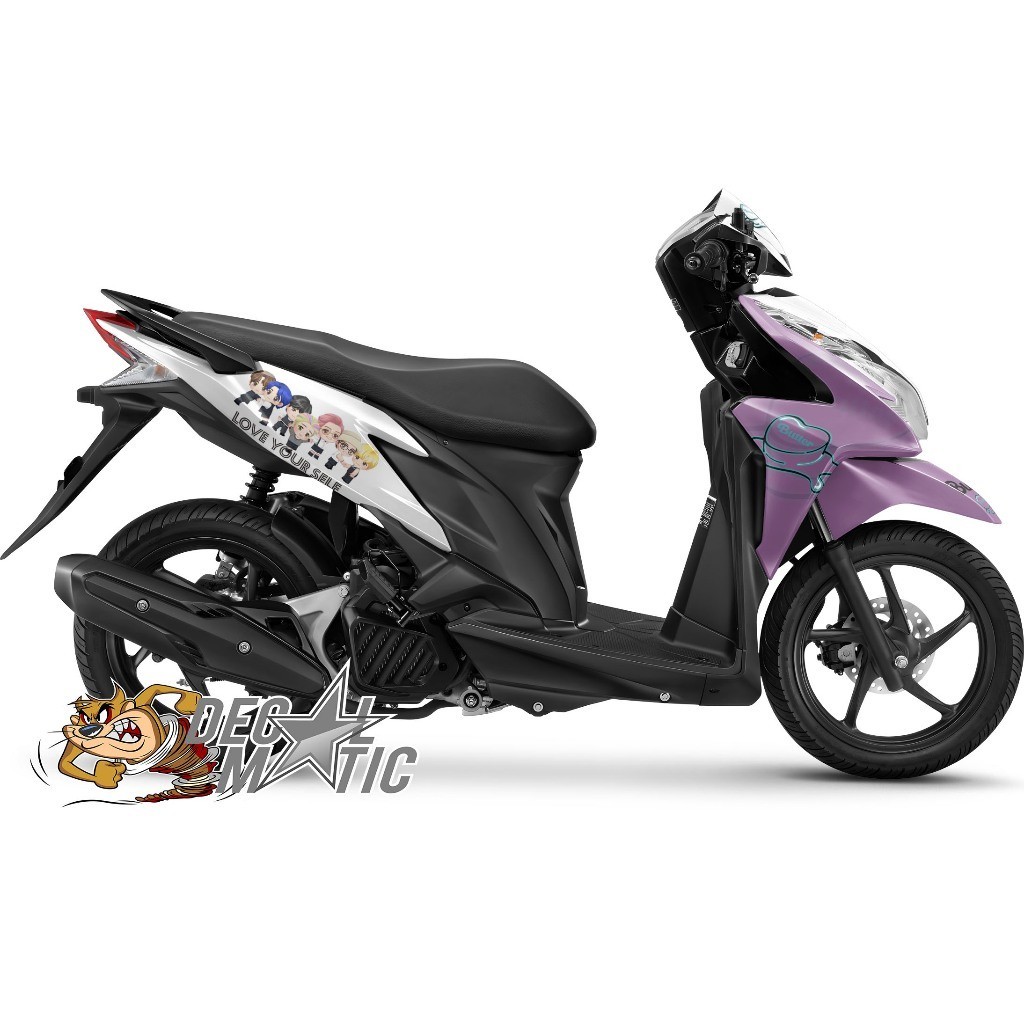 Decal Vario Techno 125 Full body Stiker Full Body Vario Techno 125 PGMFI 2011-2014  Bt21 BTS Butter