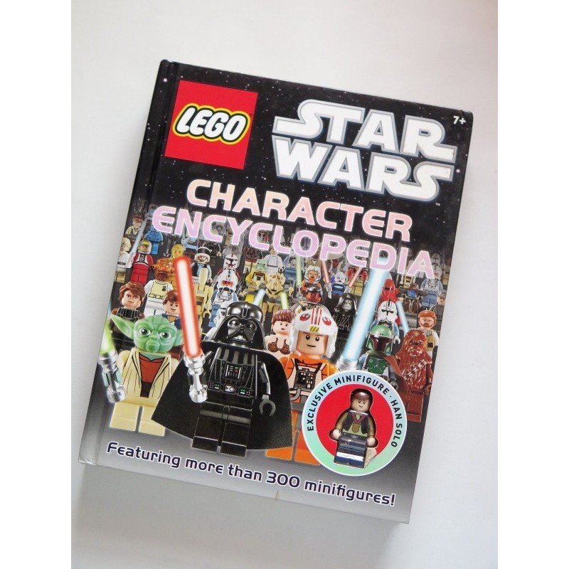 Buku Lego Star Wars Character Encyclopedia - Han Solo minifigure -CS56