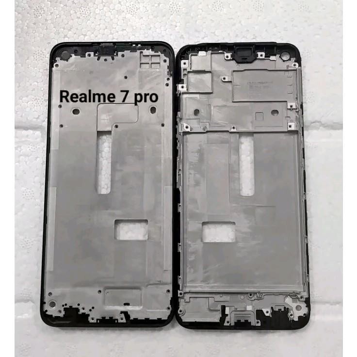 Frame Tulang Tengah For Realme 7 Pro Tatakan LCD Ori