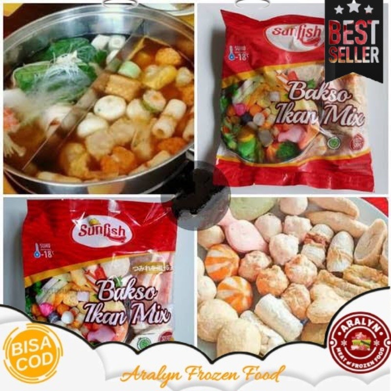 

BAKSO IKAN MIX STEAMBOAT SUNFISH 500gr