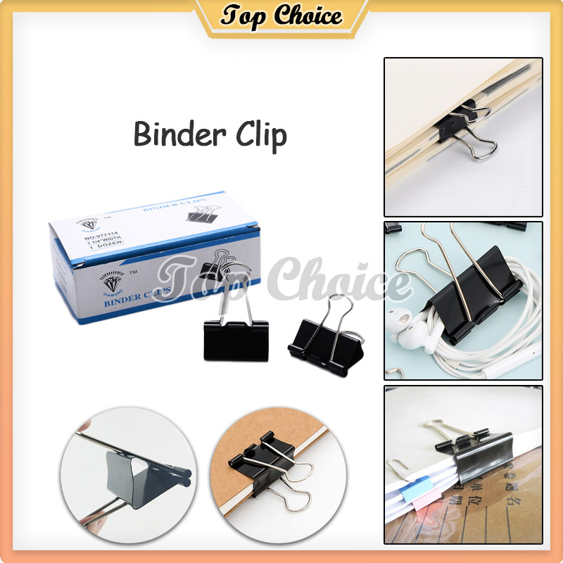 

Binder Clip / Clip Kertas / Penjepit Kertas Black