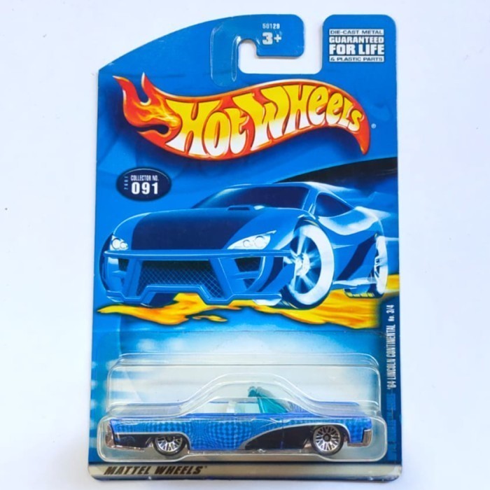 Hotwheels 64 Lincoln Continental biru