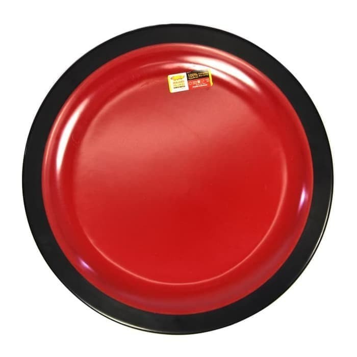 Piring Melamin Bulat 9 inch Golden Dragon