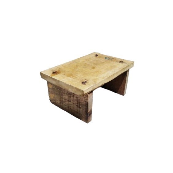 BANGKU JONGKOKAN KAYU BANGKU KECIL DINGKLIK