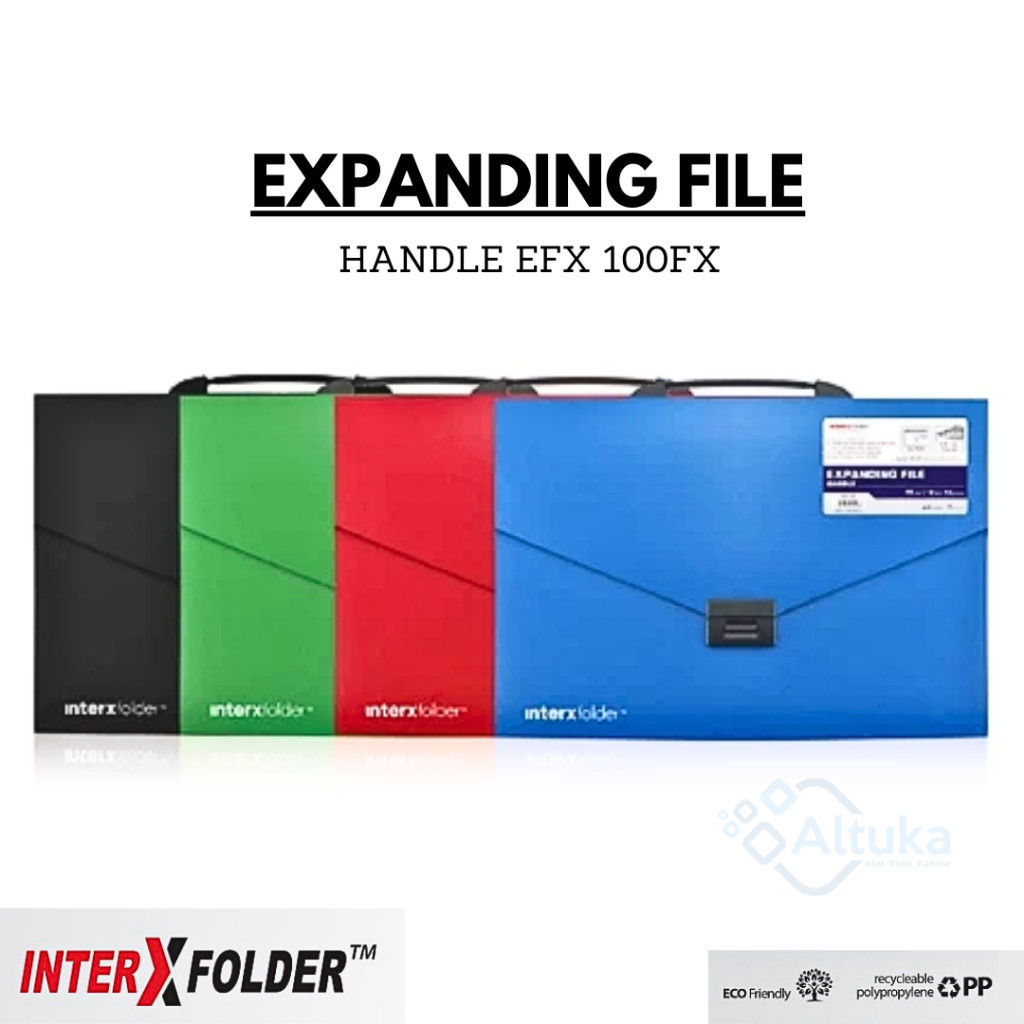 

Map Expanding File Folio / Map Harmonika / Expanding File Handle EFX 100F