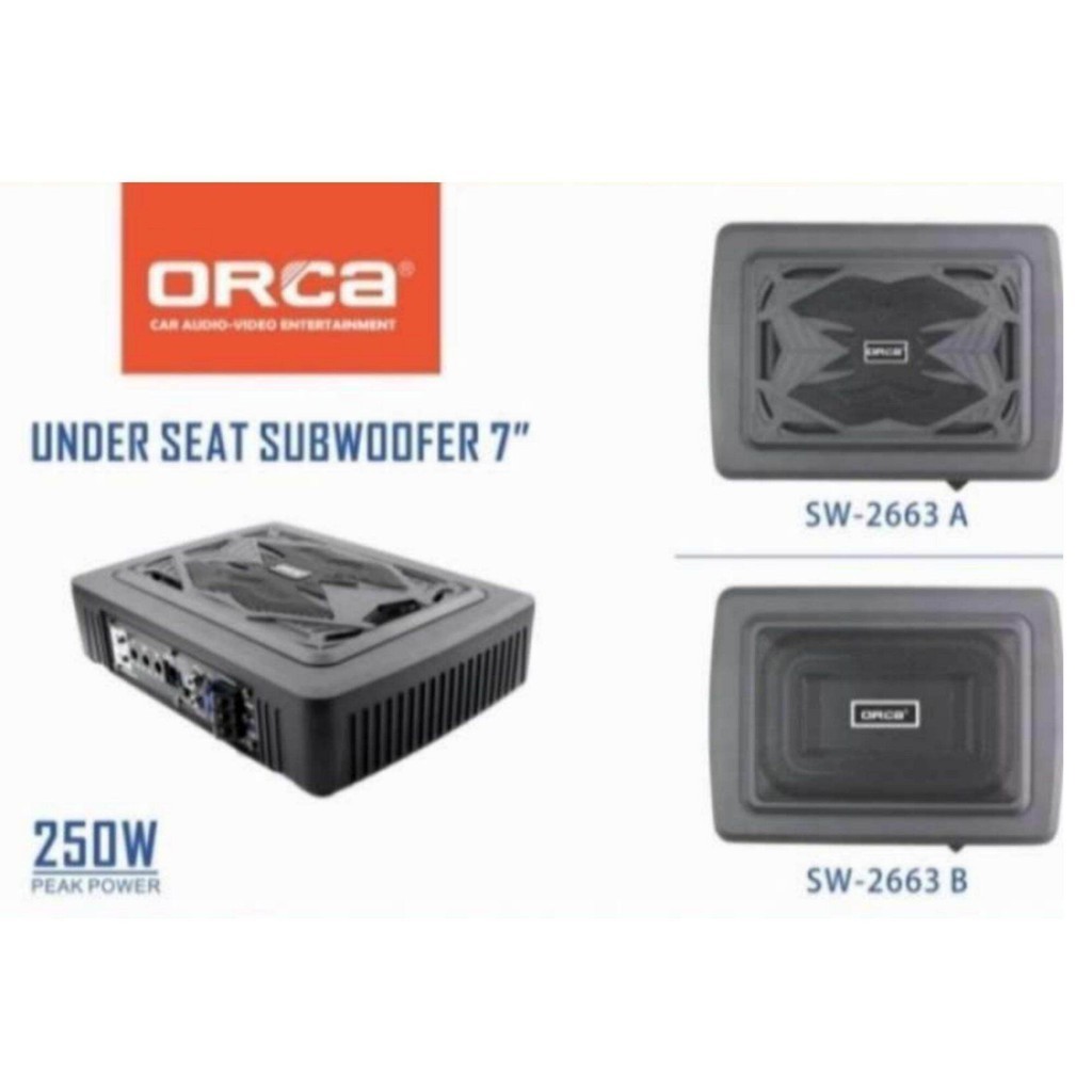 Subwoofer Orca Slim SW-2663