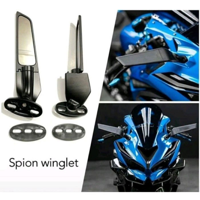 ORIGINAL SPION WINGLET STEALTH FULL CNC BREKET FAIRING MODEL RIZOMA