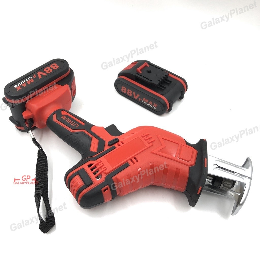 Gergaji Rantai Chainsaw Elektrik Mini Portable Genggam Lithium Charger Mesin Pertanian Perkebunan