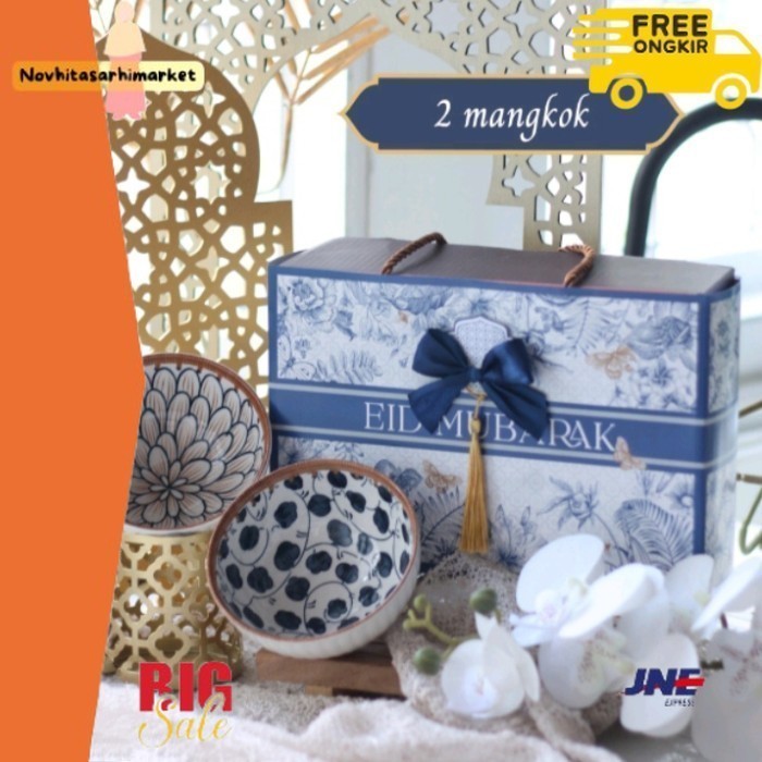 

✨LARIS✨ -NEW Gift Set | Kado Unik Hampers Mangkuk/ Mangkok Jepang Set 4 - Set 2 Bowls