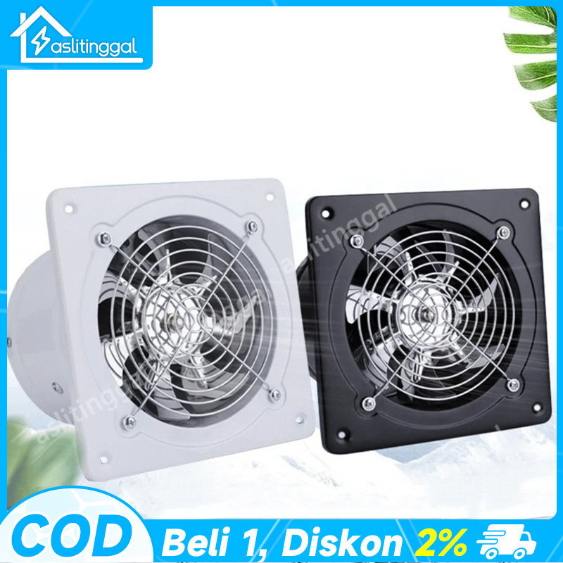 Exhaust Fan 6 INCH/Exhaust fan/ exhaust dinding/  kipas ventilasi udara/ blower Exhaust Fan Dinding 