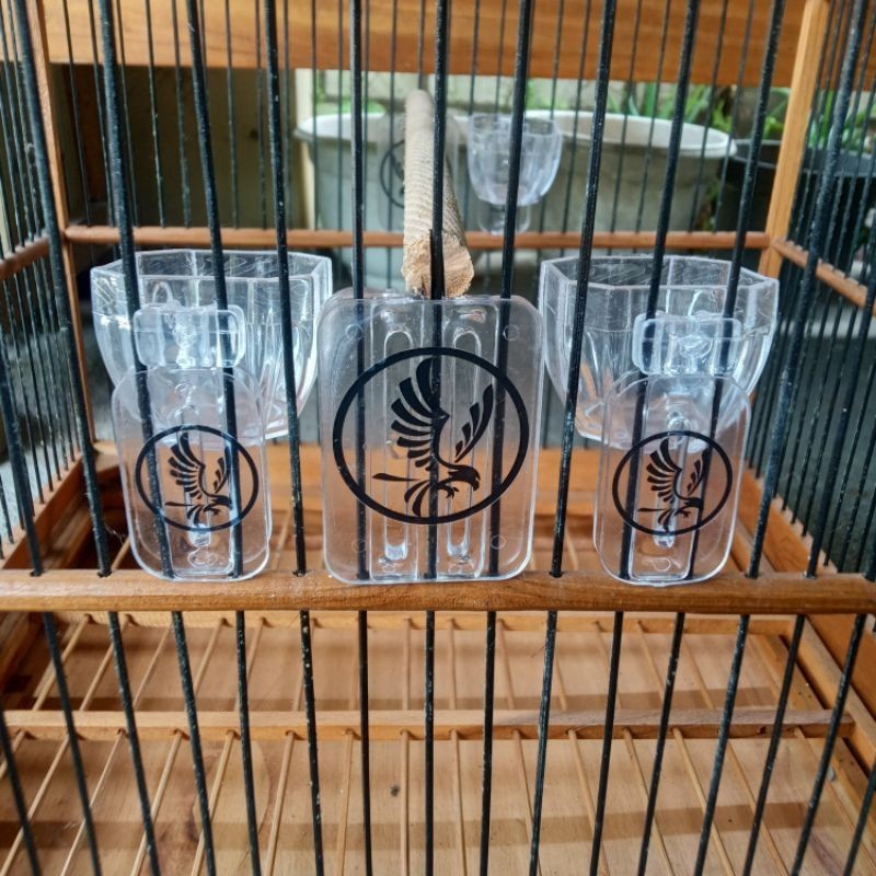 Variasi Sangkar Kotak Akrilik Bening Transparan Variasi Stoper Sangkar Burung Kenari Kacer