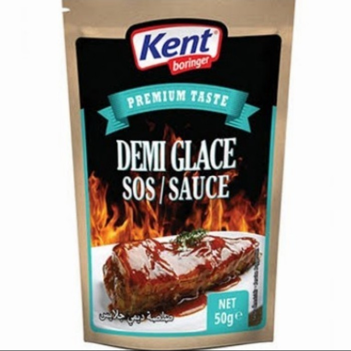 

Kent demiglace demi glace sauce saus gravy BBQ barbeque 50gr