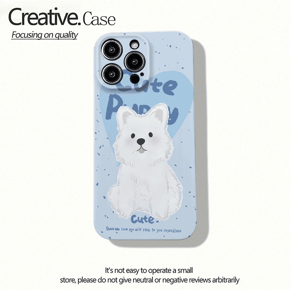 Anak anjing yang lucu Cute Lucu Phone Hardcase For IPhone 15 pro max 14Plus 13 Mini 12 11 Xs Max XR 