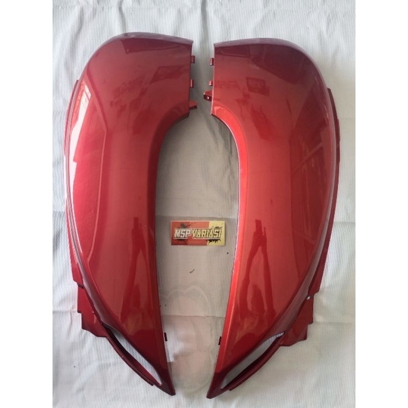83500-K16-900CSR & 83600-K16-900CSR Cover Body R/L Kanan Kiri Scoopy FI - Merah Maroon Merk WIN