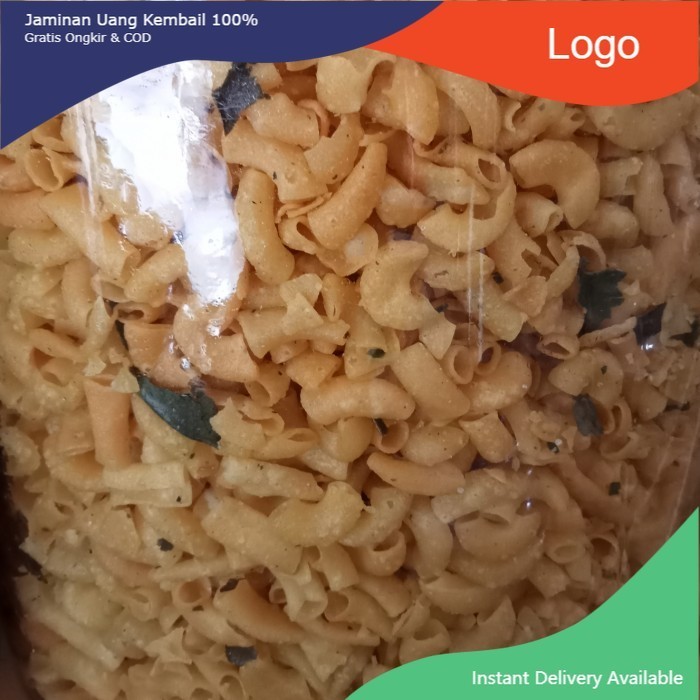 

makaroni bantet gurih daun jeruk/makroni bantet original - 1/4 kg