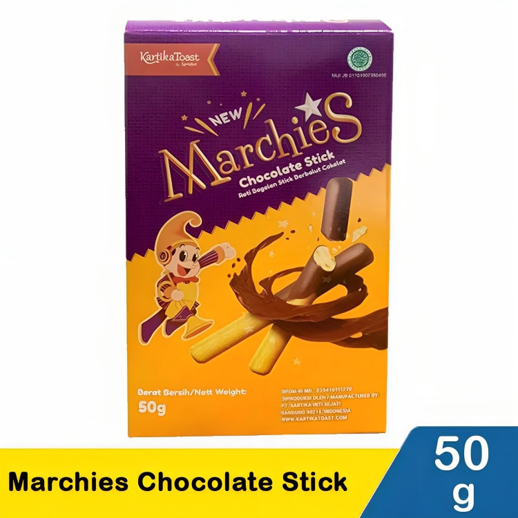 KartikaToast Stik Coklat Stick Marchies chocolate stick Marchiez Asli Bandung kartika sari