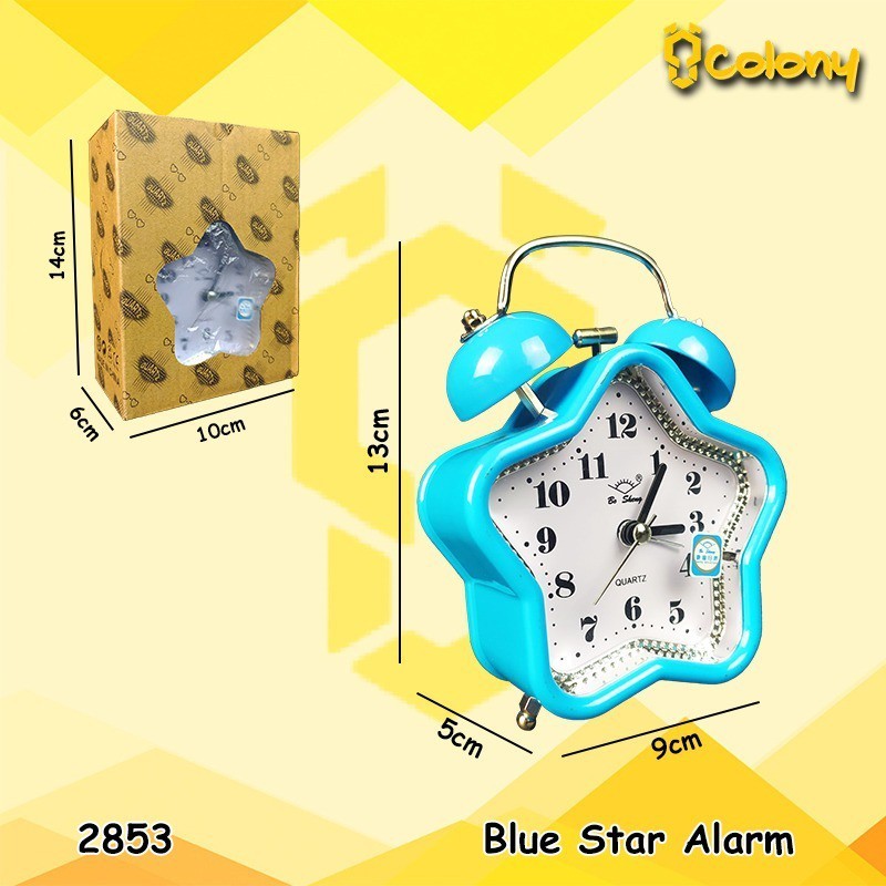 Mainan Anak PROMO 6632 2853 2832 2835 2837 JX809 Jam Alarm Meja Weker Waker Beker Beep Murah