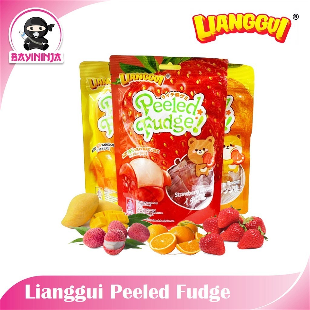

Lianggui Peeled Fudge Permen Lunak Aneka Buah