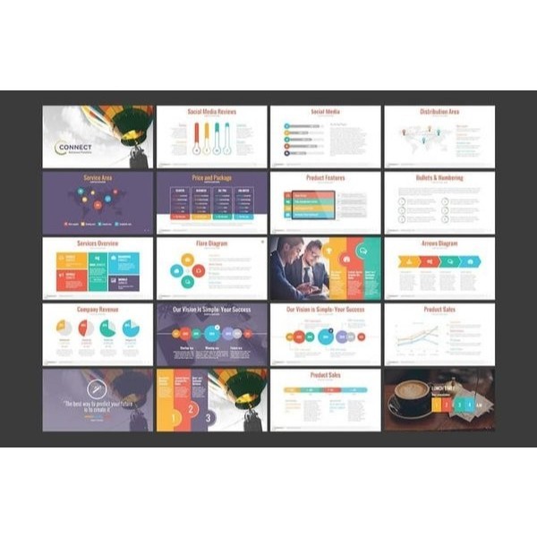 

Bikin Power Point | Template PPT Morph Aesthetic Animasi | Template PowerPoint Morph Infographics