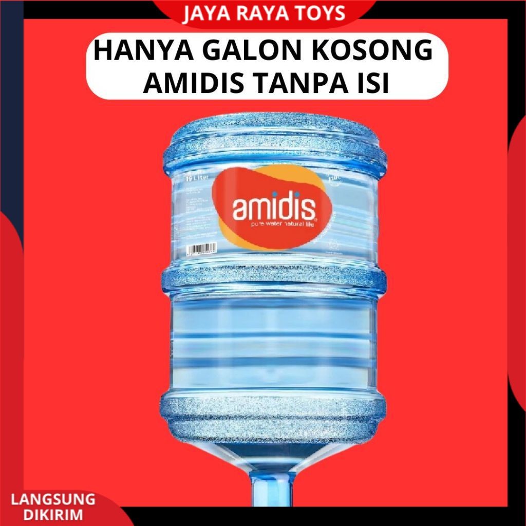 

PROMO Galon Kosong AMIDIS 19 Liter Hanya Galon Tanpa Isinya Berkualitas dan Bagus