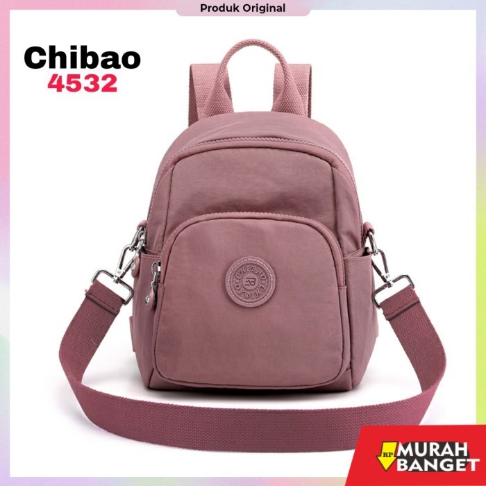 tas ransel wanita import Tas original - Tas ransel chibao 4532 polyester tas mini wanita import - Un