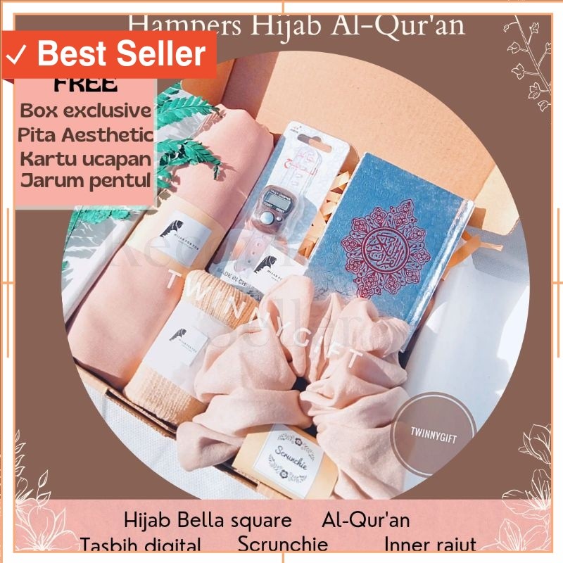 

Kado Hampers Termurah / Hampers Hijab Bella Square Kado Gift Box Lebaran Ulang Tahun Ramadhan Wisuda Wedding Anniversary