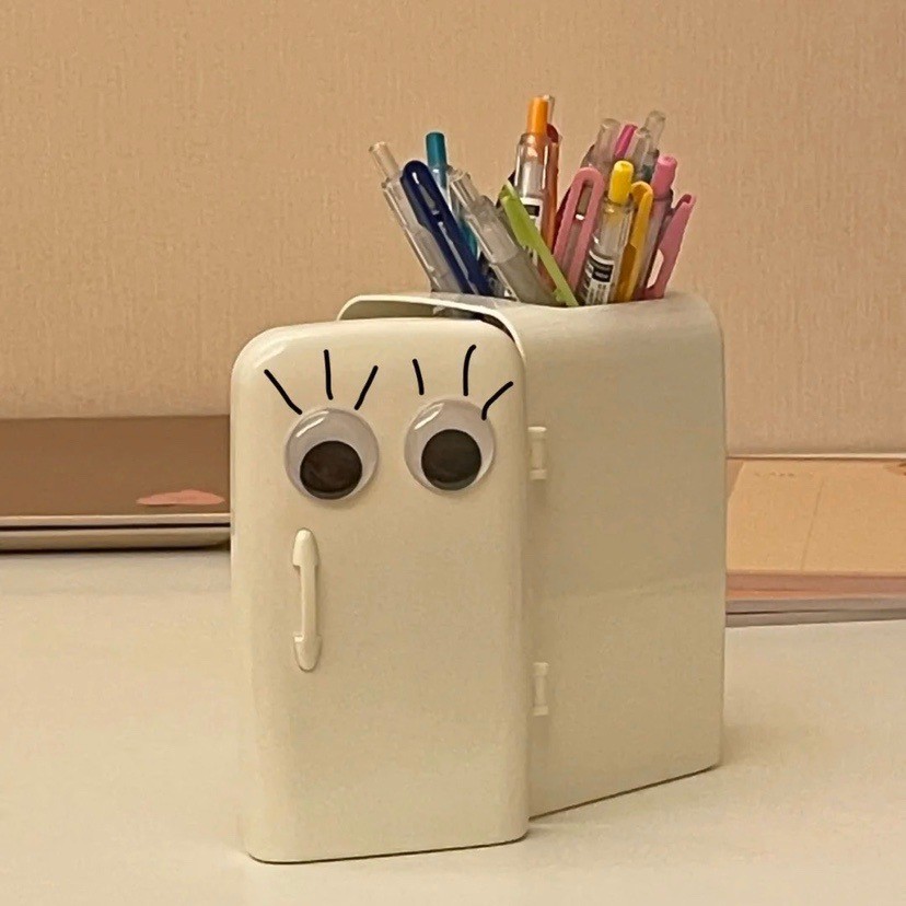 

Refrigerator Pen Holder Storage Box Office Student Dormitory Desktop Stationery Creative Pen Holder