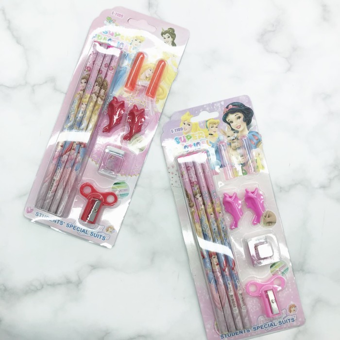 

Pensil HB princess disney set