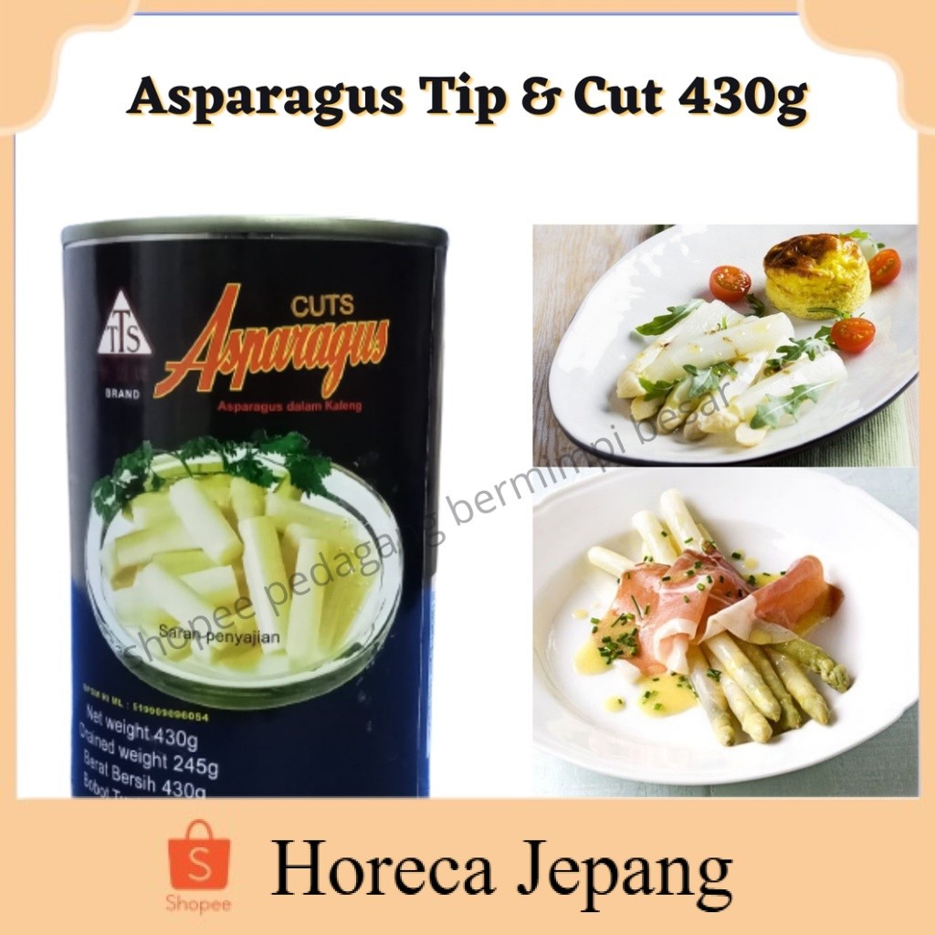 

Asparagus Tip & Cut 430g/ Asparagus Cut Kaleng 430gr/ Asparagus Cut 430gr / Asparagus Dalam Kaleng 430gr/ Asparagus potong 430gr